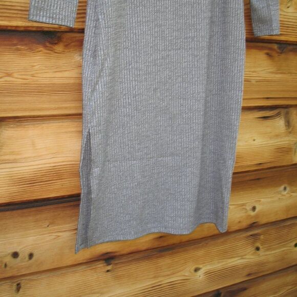 NWT Gray Body Con Dress - Picture 10 of 12